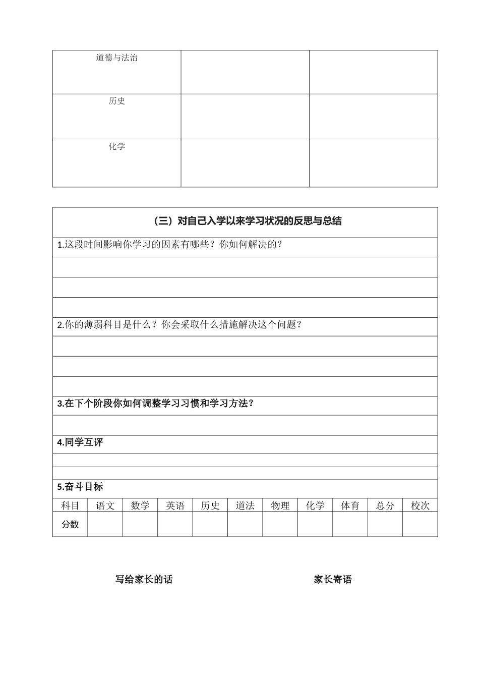 期中考试反思单1_第2页