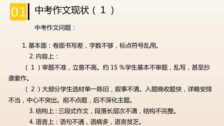 初中作文复习策略研讨+课件（共16张ppt）_第3页