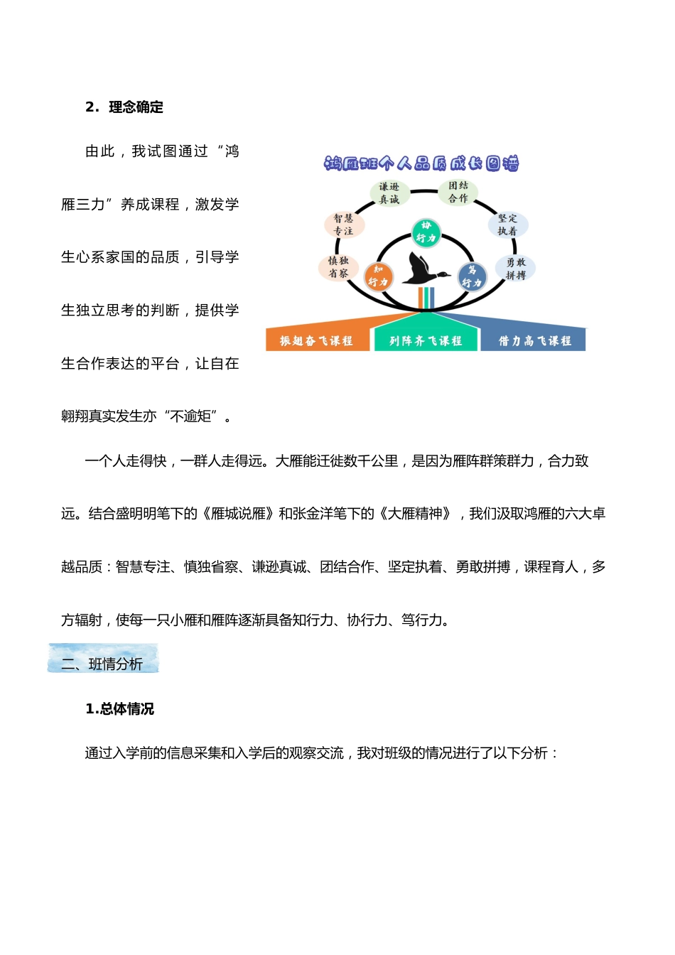 【中学】【带班育人方略】与雁偕行 青春留声_第2页