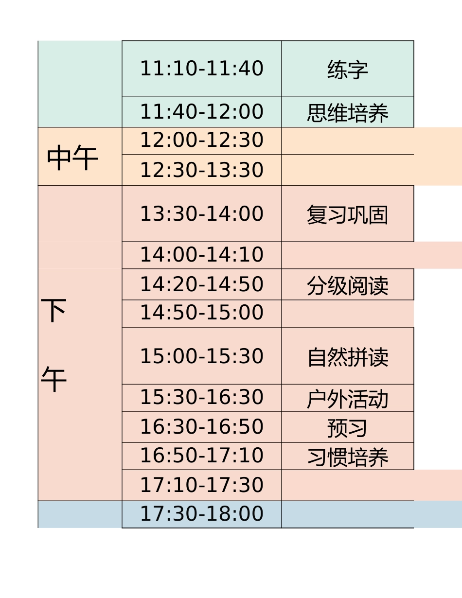 二年级-寒假衔接逆袭计划表_第2页