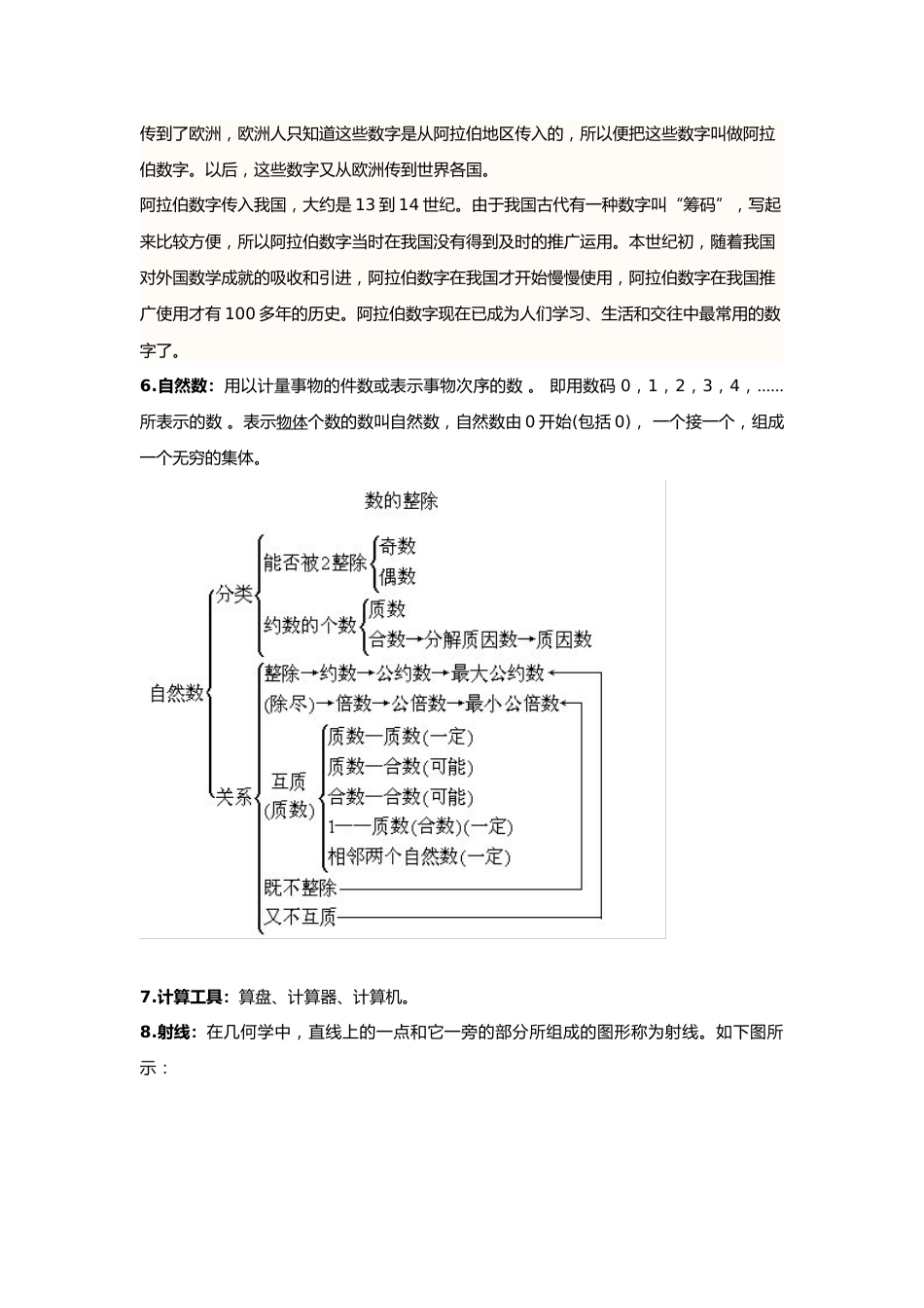 【数学】小学四年级数学知识点归纳_第2页