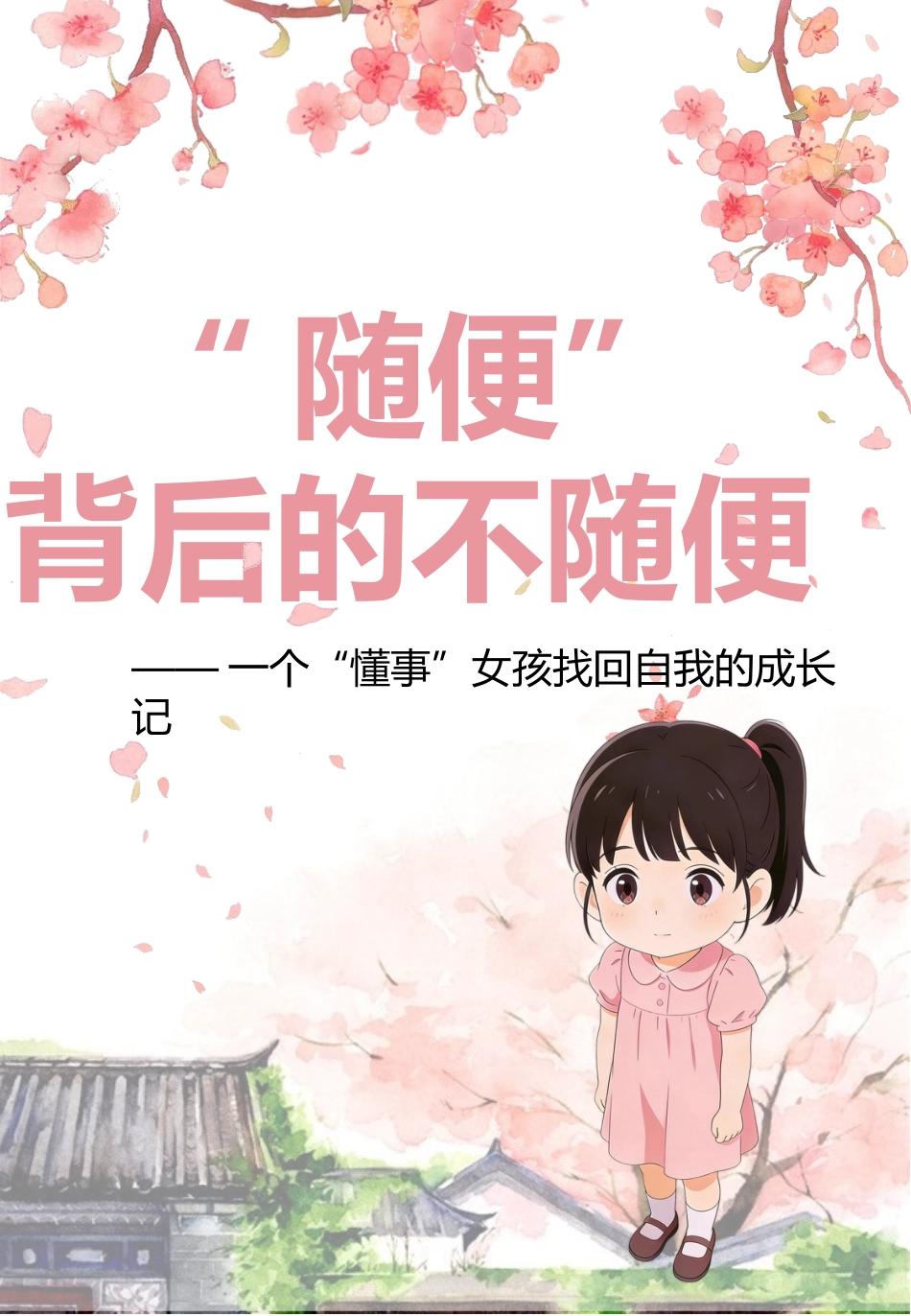 班主任基本功大赛育人故事:“随便”背后的不随便——一个“懂事”女孩找回自我的成长记_第1页