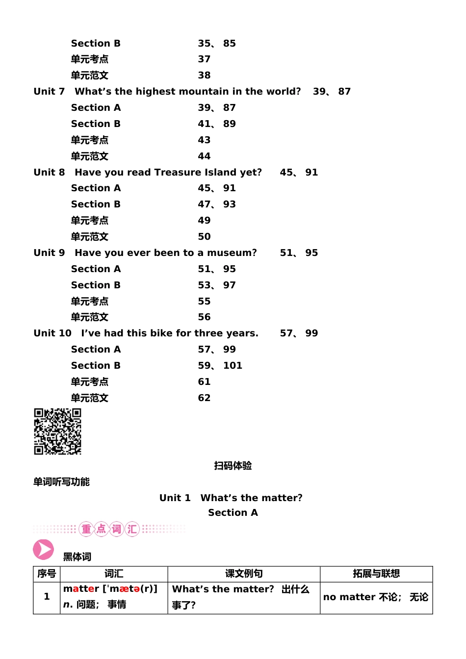 2025八下人教词汇(背诵本)学用_第2页
