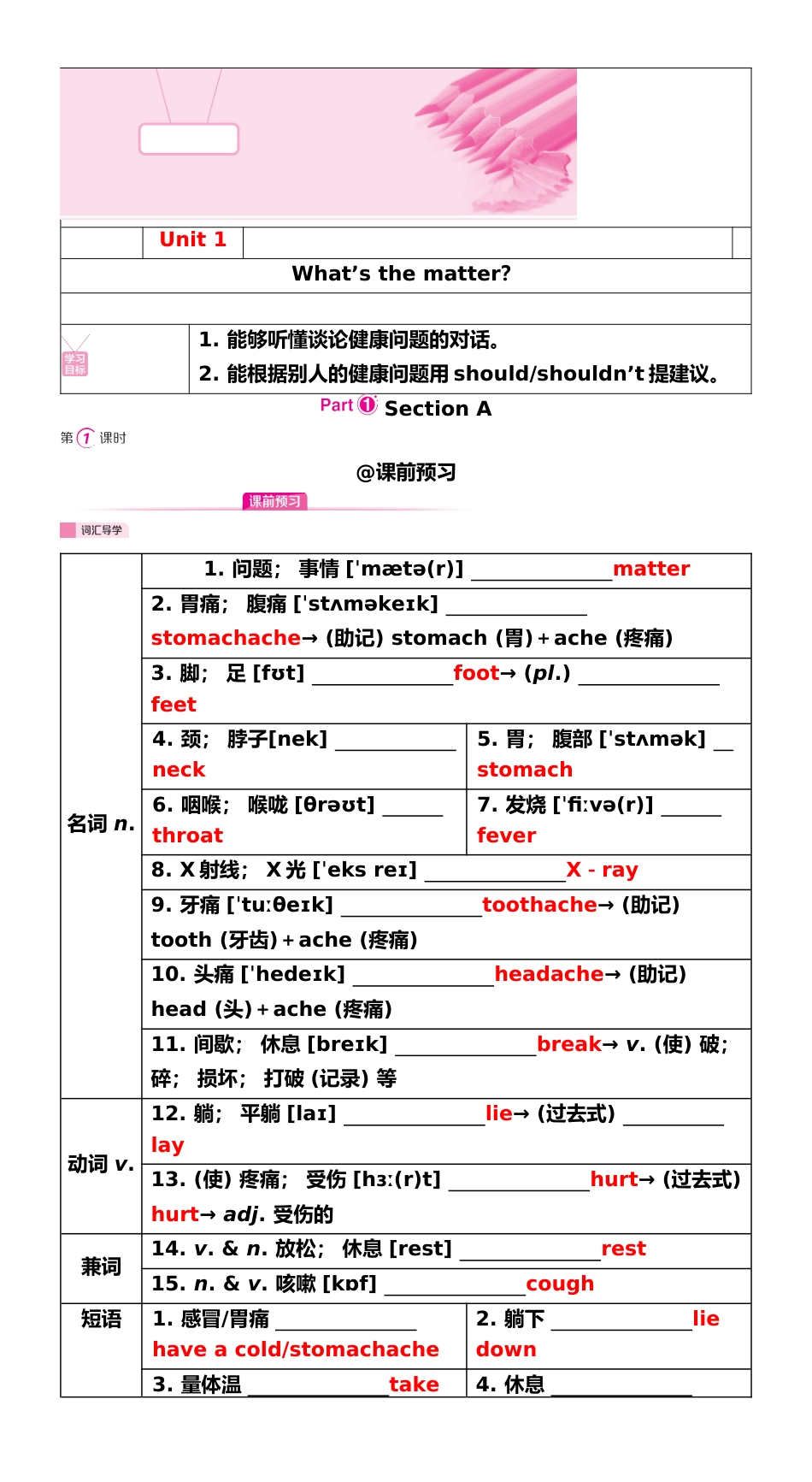 2025八年级下册(RJ正文)学案_第1页