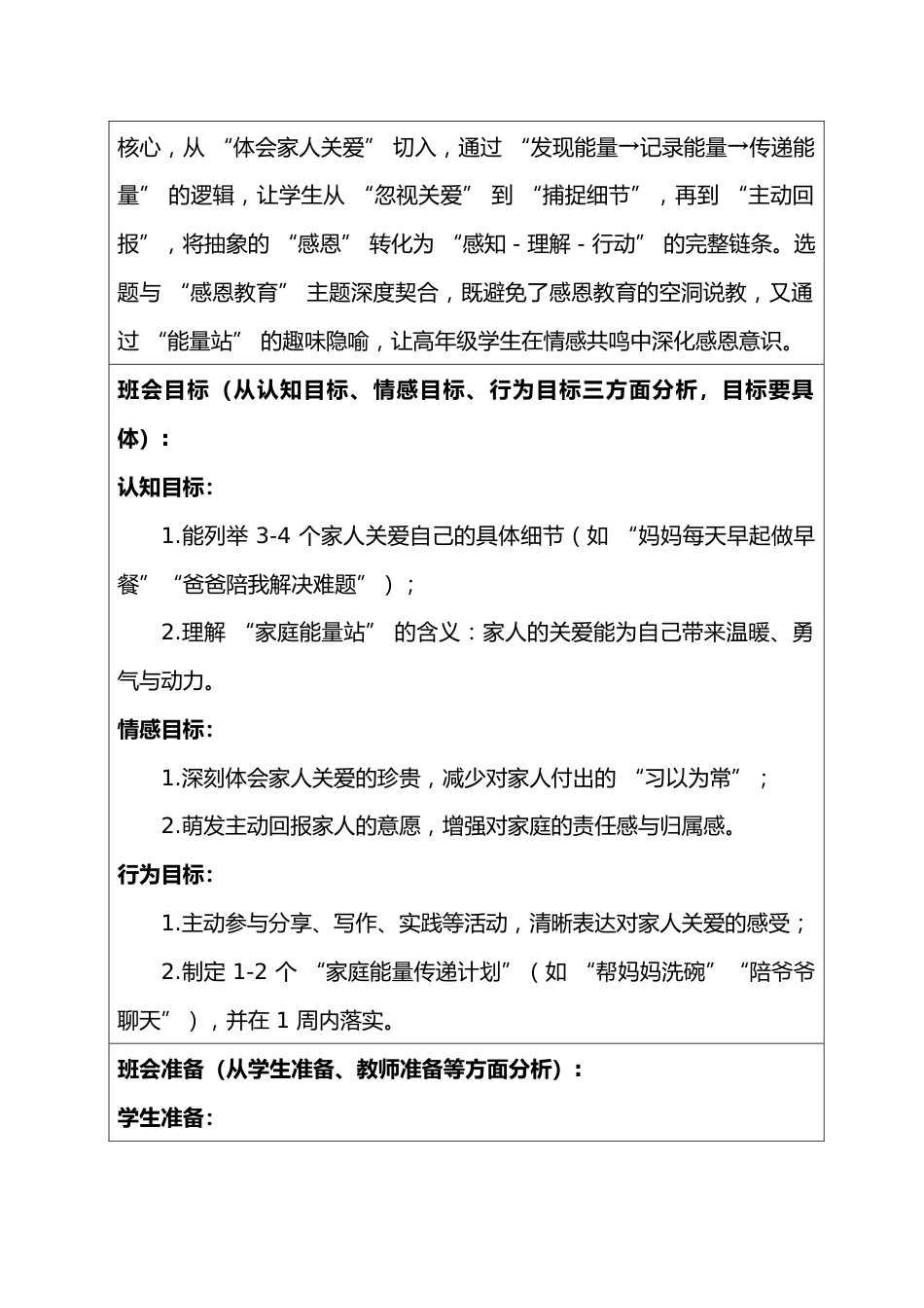 2025-2026学年第一学期班主任基本功大赛暨优秀主题班会设计:我的家庭“能量站”_第2页