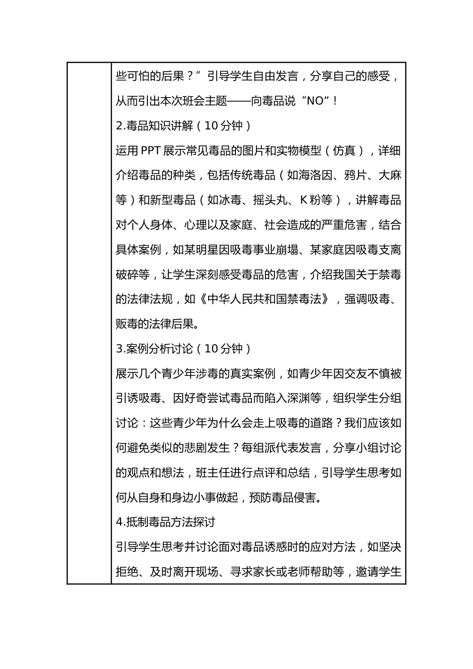 20.第二十周 向毒品说“NO”!_第2页