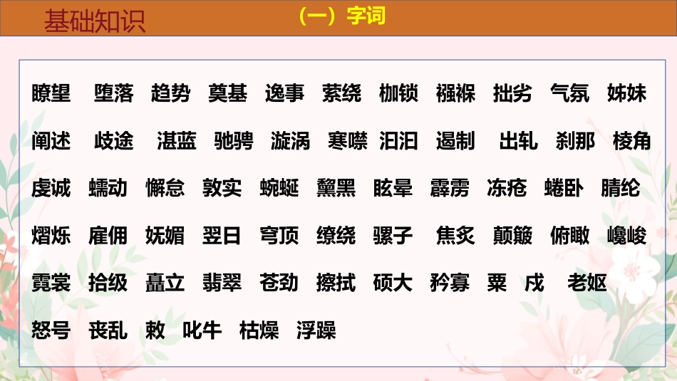 八年级初二(下)语文期末最后一节总复习(考前指导)课件_第4页