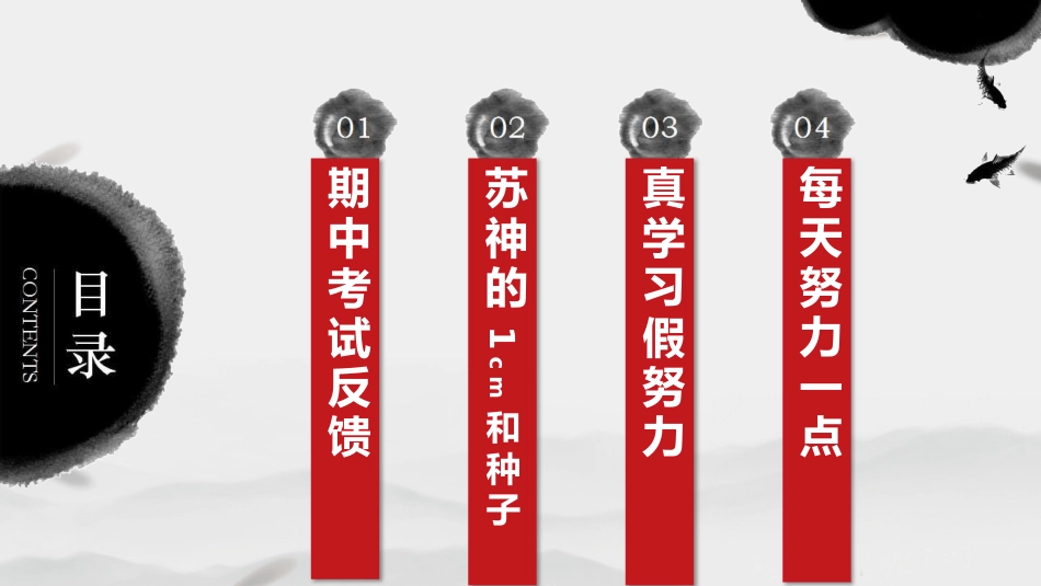 《每天进步一点点学习进步每一天》高一期中总结主题班会PPT_第2页