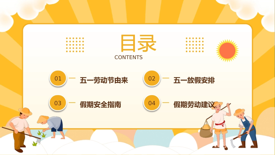 五一劳动节安全教育PPT课件_第2页