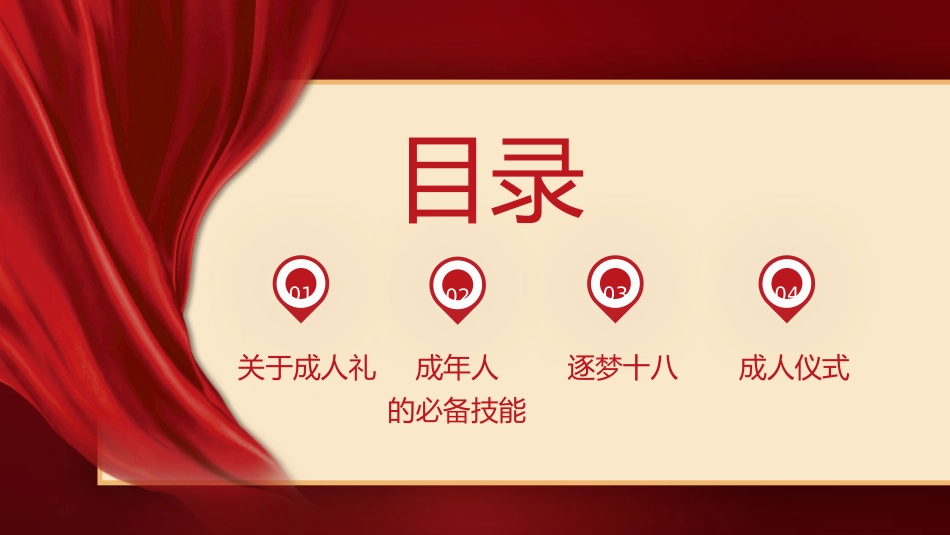 《成长承责,逐梦十八》高中生成人礼主题班会PPT_第2页