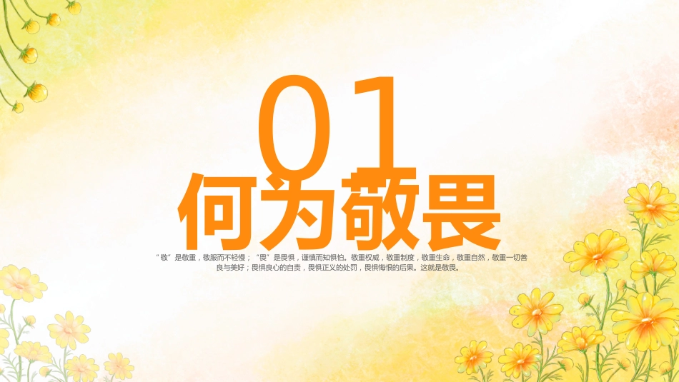敬畏规则,行有所止——生命教育PPT_第3页