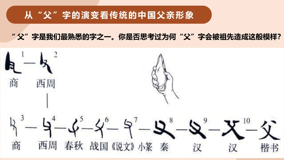 【感恩教育】《心怀感激,铭记亲恩》感恩父亲父爱如山父亲节主题班会PPT课件(课件+视频)_第6页