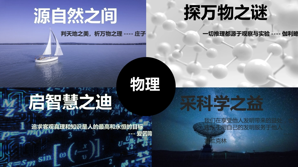 【高中】【物理】2025【秋季】开学第一课:带你走进高中物理殿堂_第4页