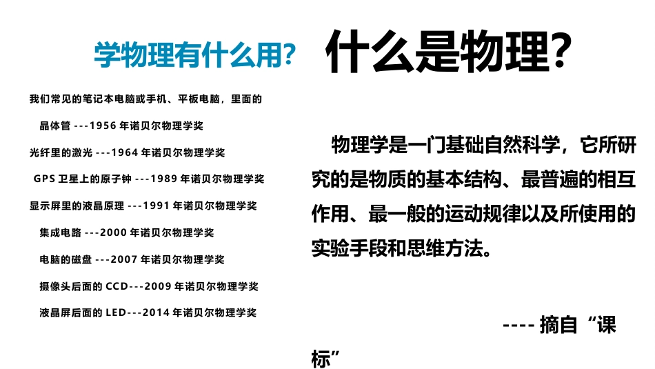 【高中】【物理】2025【秋季】开学第一课:带你走进高中物理殿堂_第5页