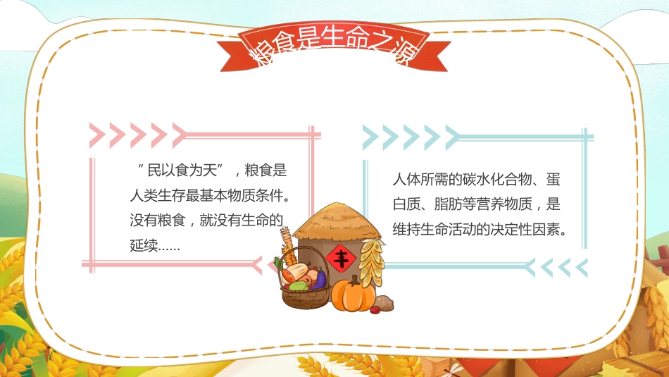 【通用】世界粮食日节约粮食主题班会:小小一粒米,我们要珍惜_第4页
