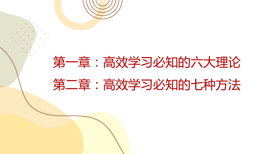 【通用】【学习方法】主题班会:学习方法集锦_第4页