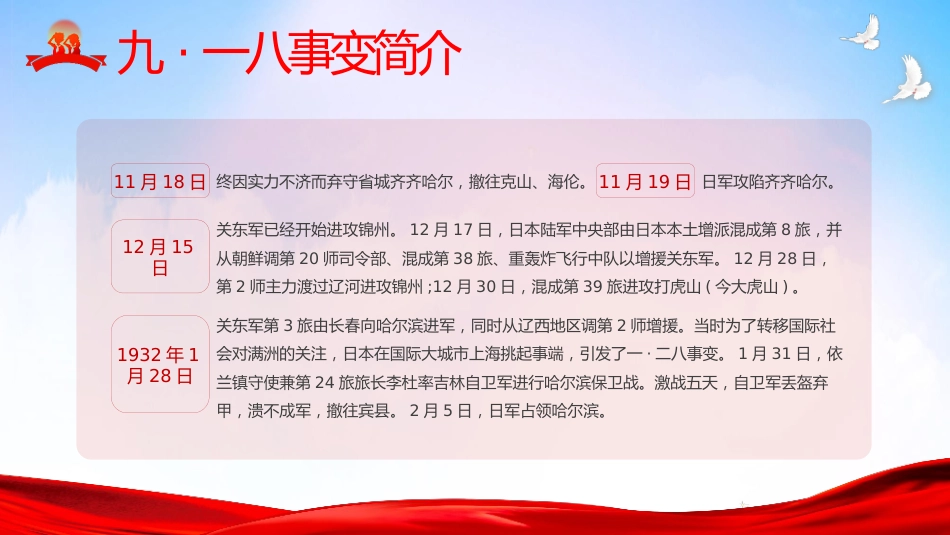 【通用】纪念九一八班会:勿忘国耻振兴中华_第10页