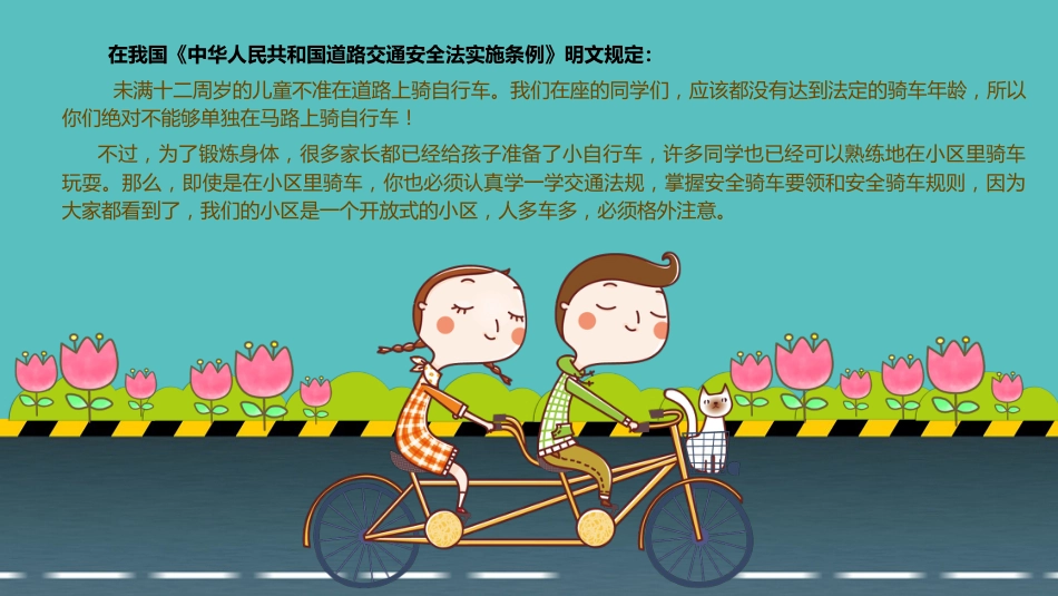 学生交通安全主题班会_第9页