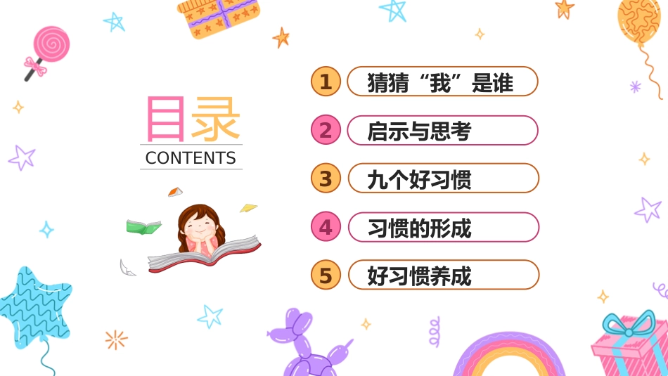 【自律】【通用】主题班会:养成好习惯PPT_第2页