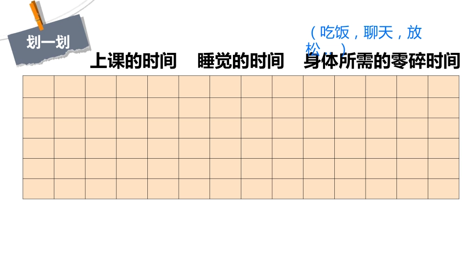 【通用】【时间管理】主题班会:花有重开日,人无再少年_第5页