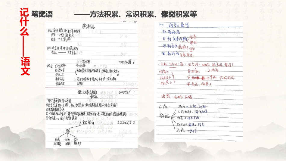 【初高中】【学法指导】学习方法高效学习主题班会PPT:《如何做好课堂笔记与错题本》_第9页