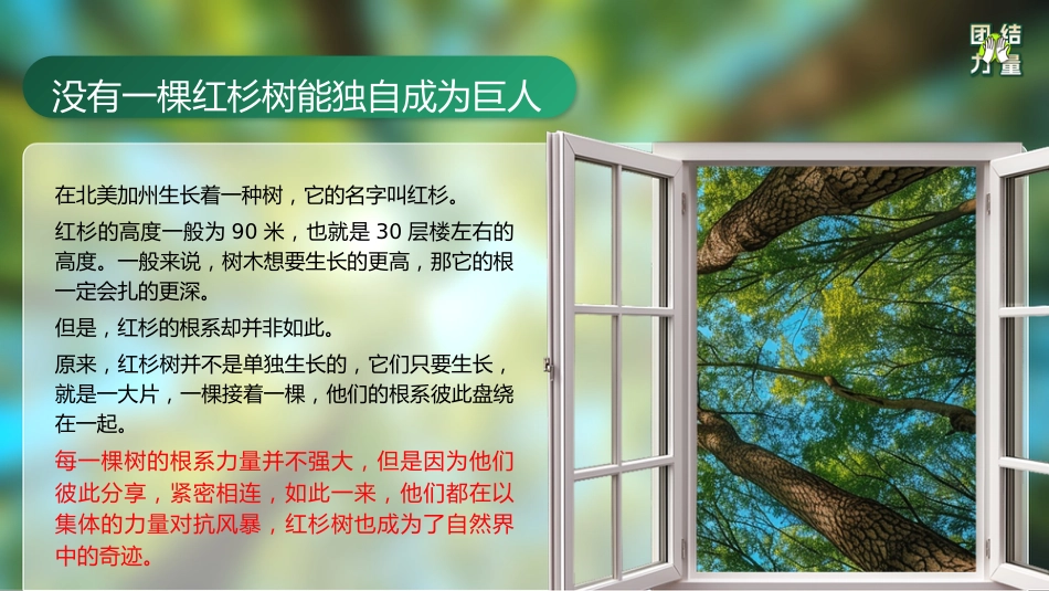 【通用】【凝聚力】主题班会:请永远相信 团结的力量_第4页