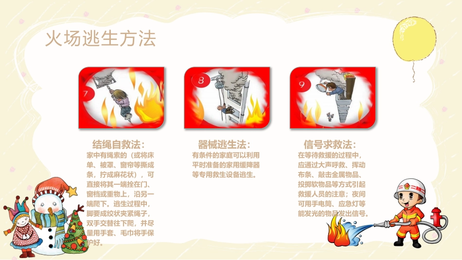 冬季消防安全教育主题班会_第10页