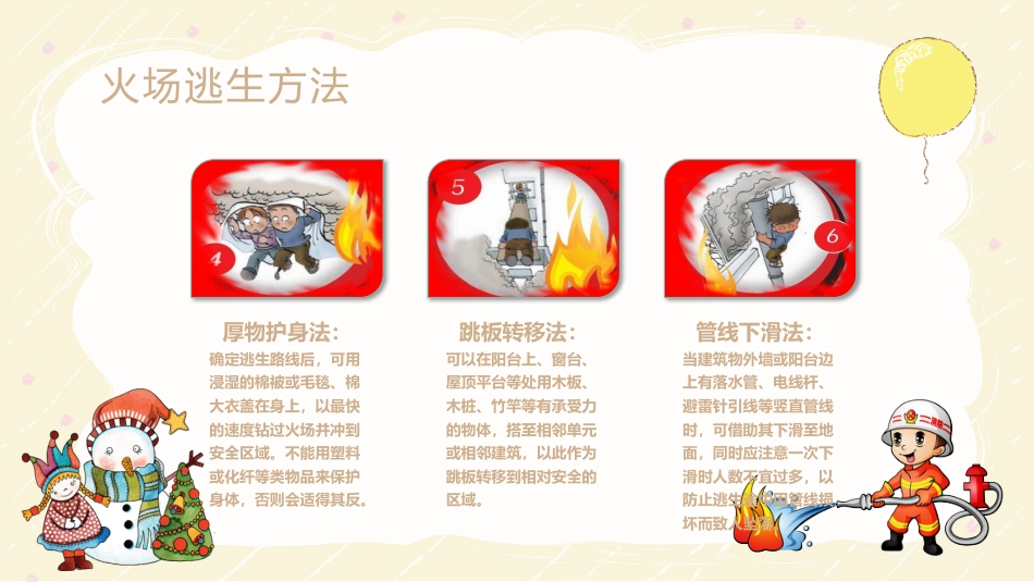 冬季消防安全教育主题班会_第9页