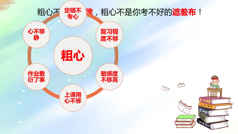 期中考试考后分析总结主题班会-你的分都去哪了_第7页