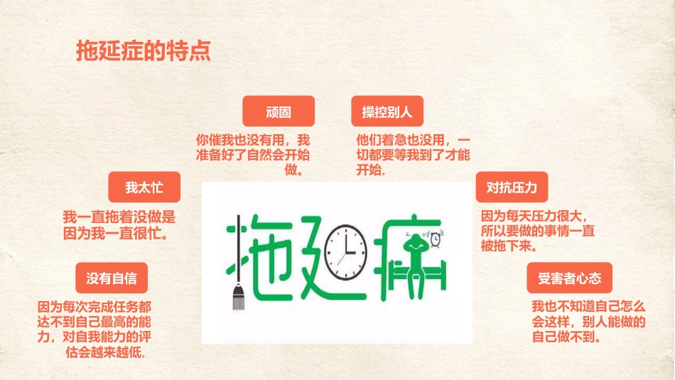 拒绝拖延症,不做摆烂人主题班会_第9页