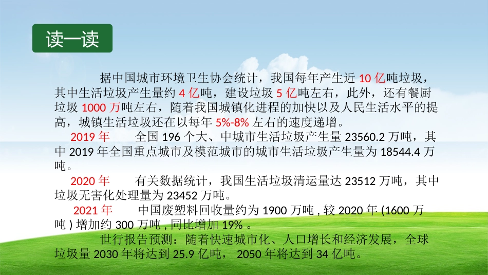 【通用】环境保护主题班会:践行垃圾分类,保护绿色家园_第6页