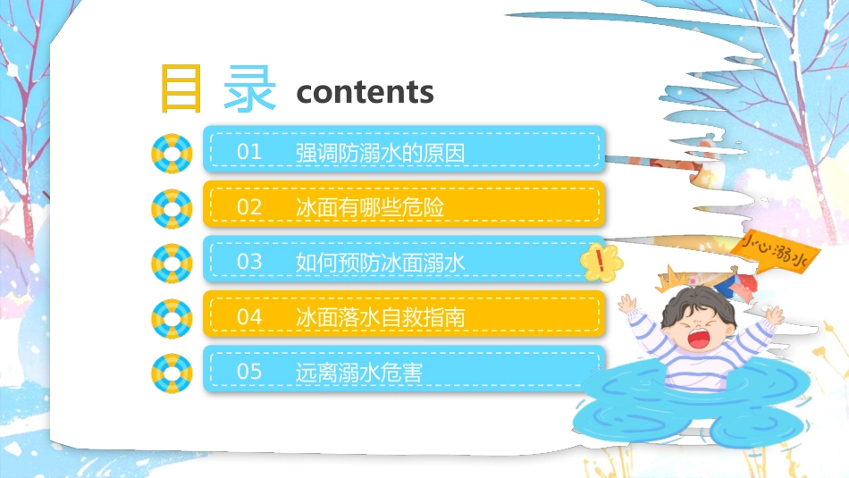 【通用】春季学期安全教育班会:防溺水安全教育PPT2——安全记心中_第3页
