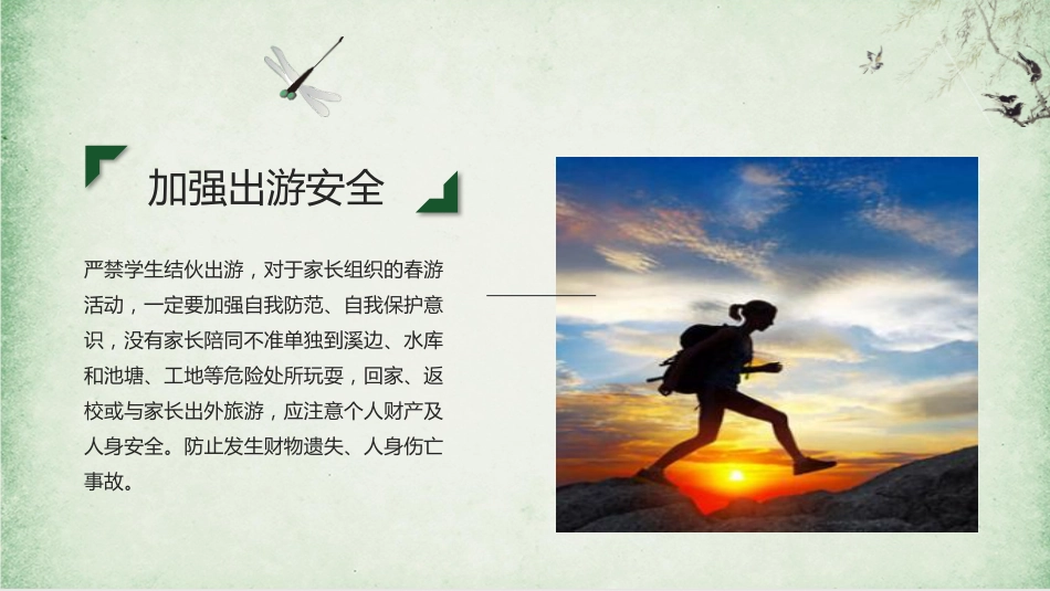 【通用】春季学期安全教育班会:清明节假期安全教育PPT2_第10页