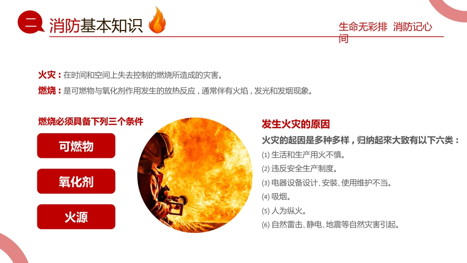 【通用】春季学期安全教育班会:消防安全教育PPT2——生命无彩排_第7页