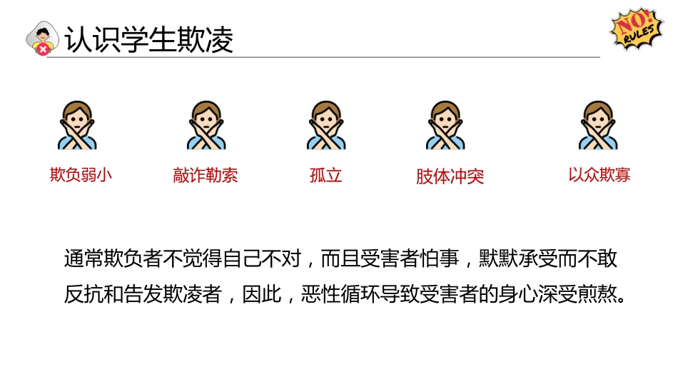 【通用】【欺凌话题】主题班会《预防欺凌保护自我》_第10页