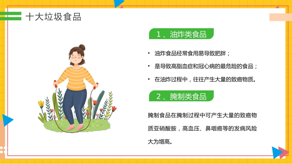 【中小学】【健康教育】主题班会:拒绝垃圾食品合理营养健康一生_第4页