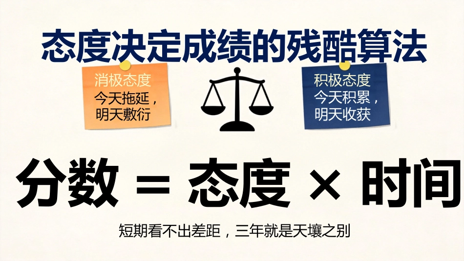 【通用】【学习态度培养】主题班会:你的态度决定你的高度_第3页