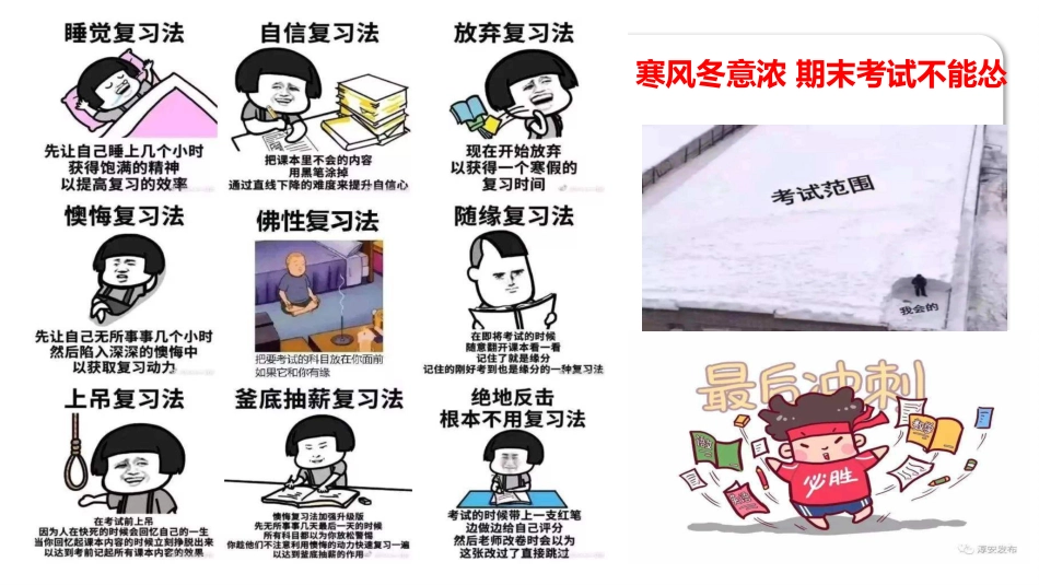 【通用】【期末动员】迎接期末考试动员会主题班会PPT_第2页