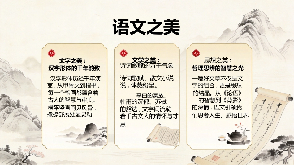 【初一】【七年级】【语文】秋季开学第一课主题班会_第3页