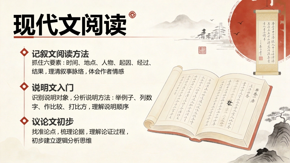 【初一】【七年级】【语文】秋季开学第一课主题班会_第6页