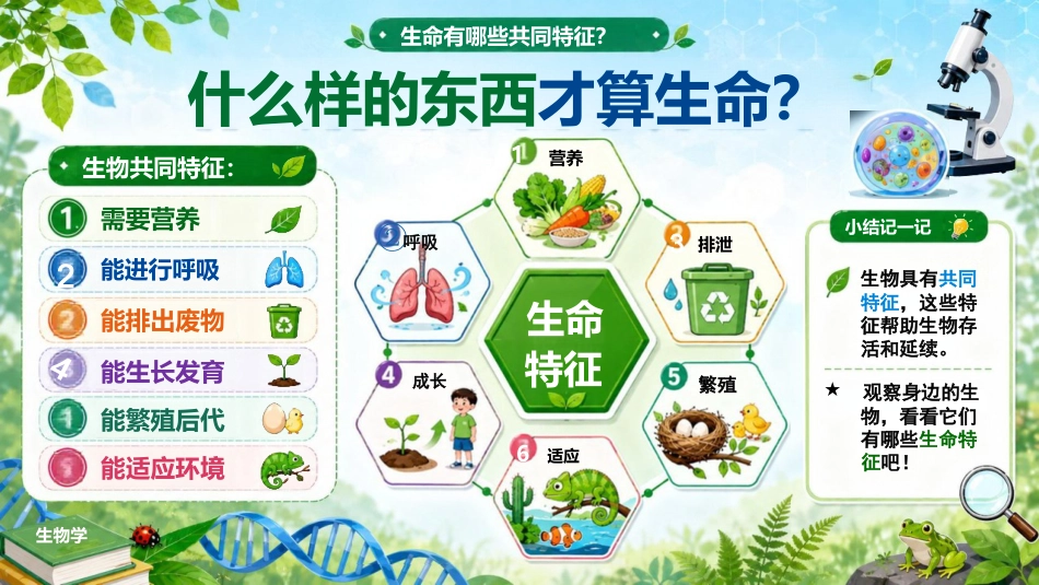 【初一】【七年级】【秋季上】【生物】开学第一课主题班会:你觉得生物是什么_第8页