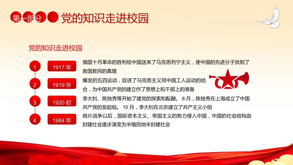 【小学】【爱国教育】主题班会:七一建党节——党的知识_第5页