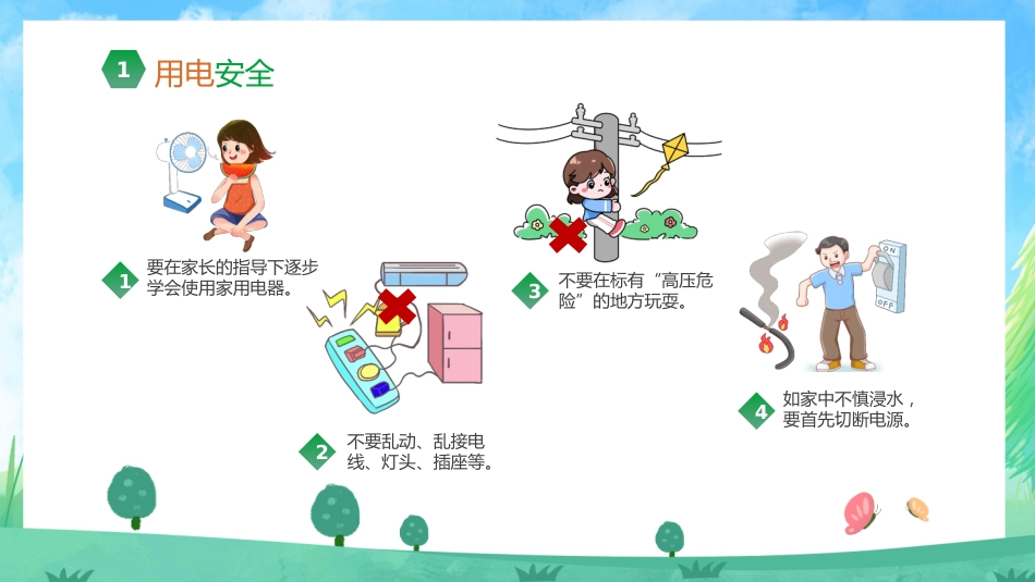 【小学生】【暑假安全教育】主题班会:暑假不放松,安全要注意_第4页