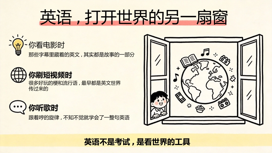 【初二】【八年级】【英语】秋季开学第一课主题班会_第2页