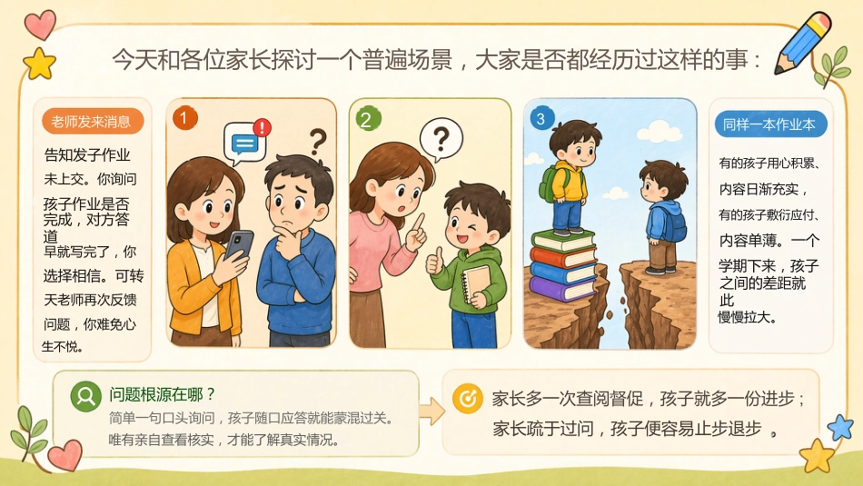 【通用】期末家长会:复盘日常作业,看清孩子差距_第2页