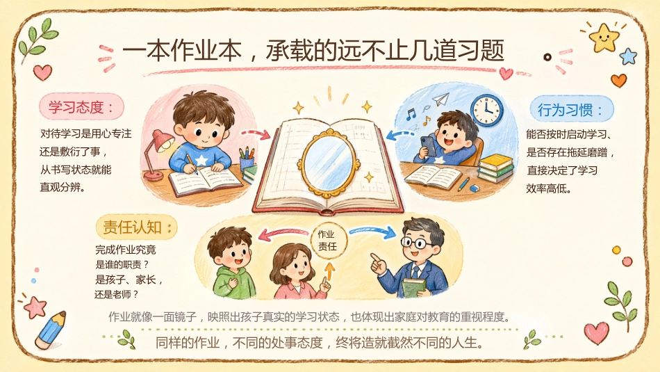 【通用】期末家长会:复盘日常作业,看清孩子差距_第6页