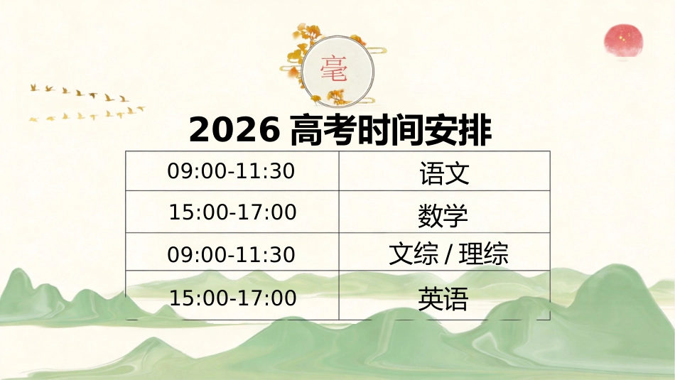 【高三下】【数学】高考考前最后一课冲刺主题班会_第3页