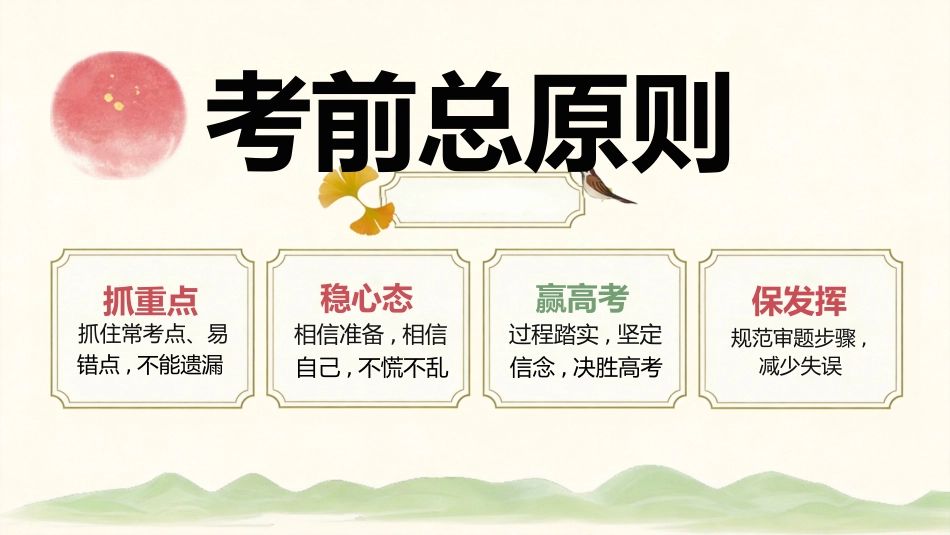 【高三下】【数学】高考考前最后一课冲刺主题班会_第4页