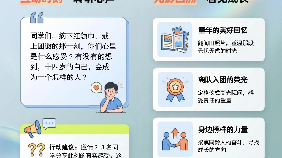 初中离队入团主题班会——青春起跑线——十四岁,我们该成为怎样的人_第3页