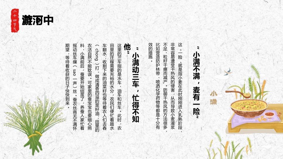 【通用】【传统节日】主题班会:二十四节气小满_第10页